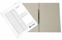 Quick binder, cardboard, A4, VICTORIA OFFICE, white